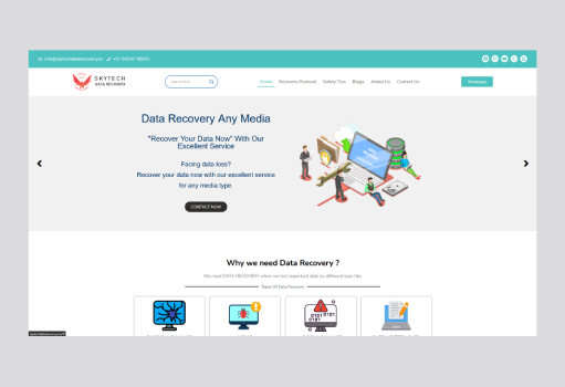 Static & dynamic website development